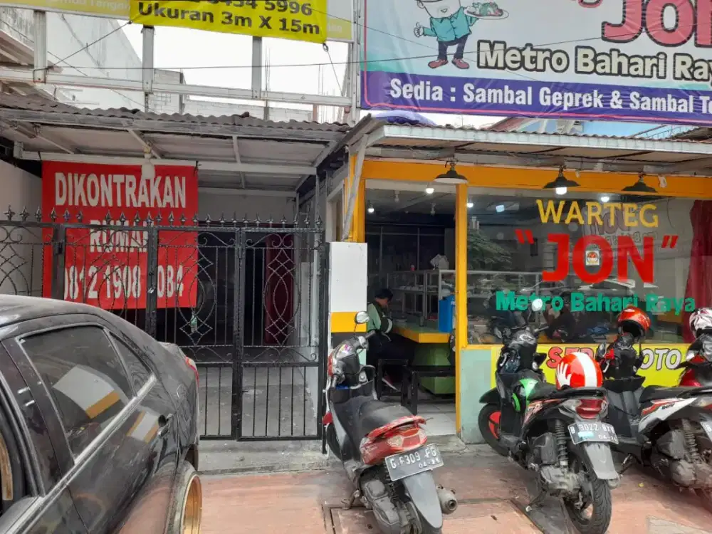 KONTRAKAN PERTAHUNAN PINGGIR JALAN SALEMBA