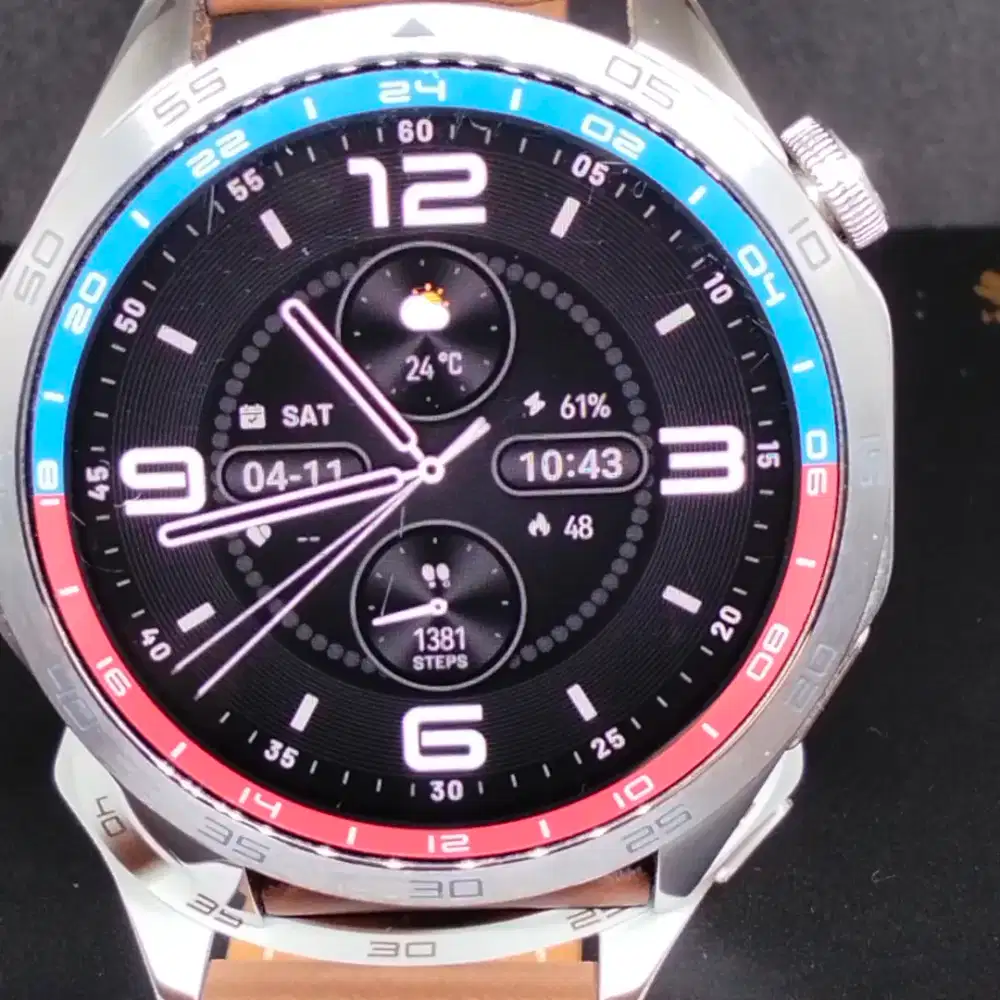 Huawei watch gt 4 brown second