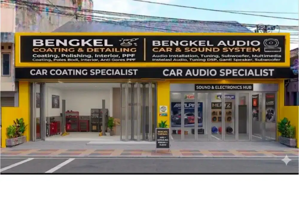 Helper toko audio / salon mobil