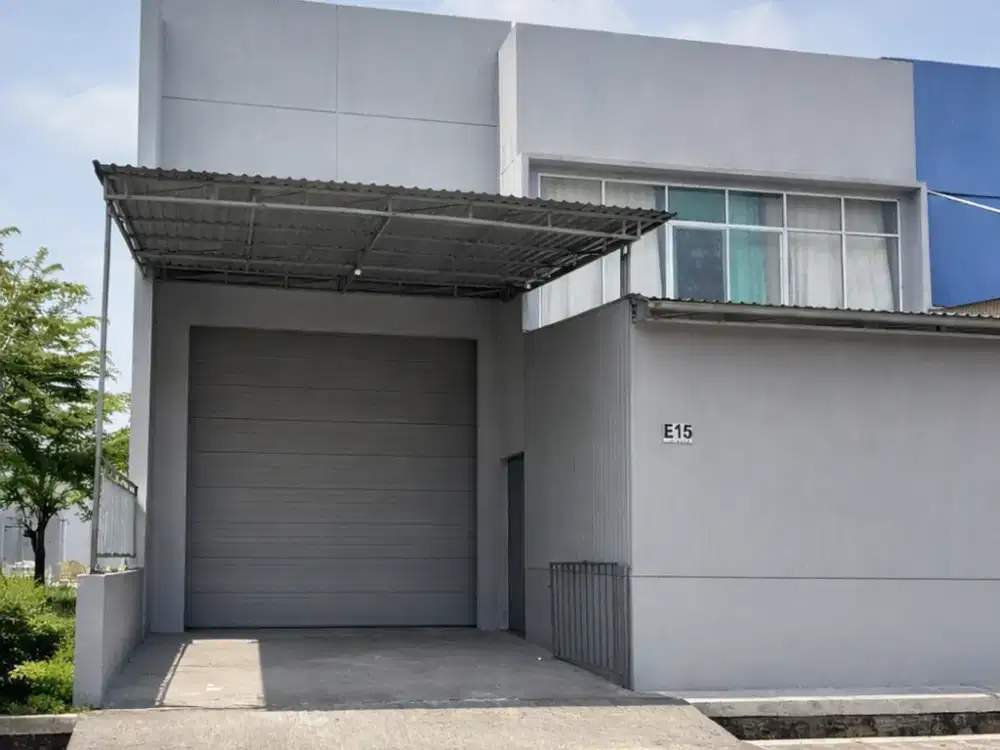 Gudang Dijual di Surya Balaraja - Corner Unit Zona Industri, Row Jalan 20 Meter, Akses Container 40 Feet