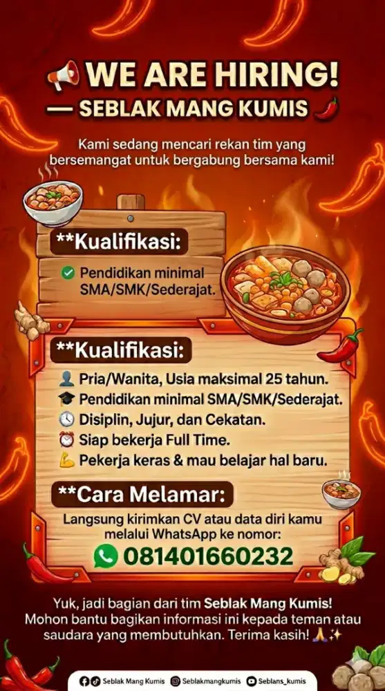 Lowongan Kerja Di Seblak