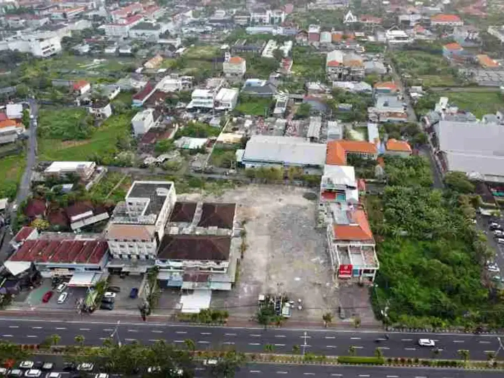 Lahan 2.352 m² di By Pass Sunset Road Kuta Akses Dua Sisi