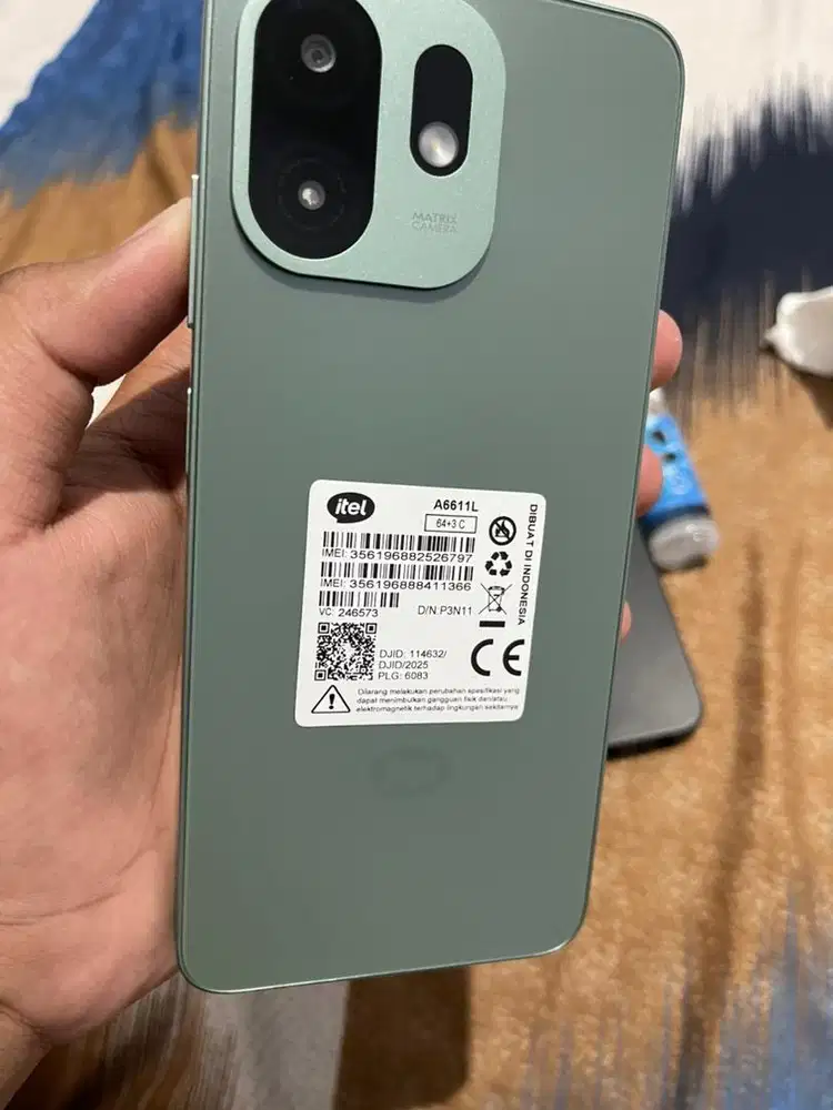 Itel A 100 C. green