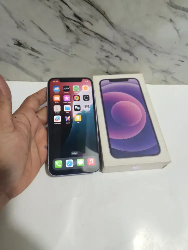 Iphone 12 intr 128 gb sinyal all operator aman