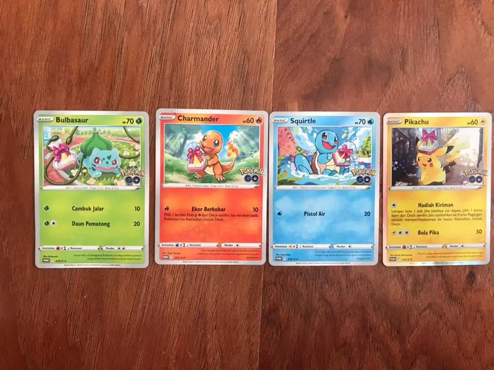 kartu pokemon set pokemon go