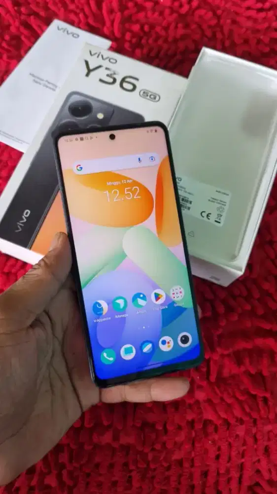 Vivo Y36 5g NFc ram 8+8/256 mulus fulset no minus