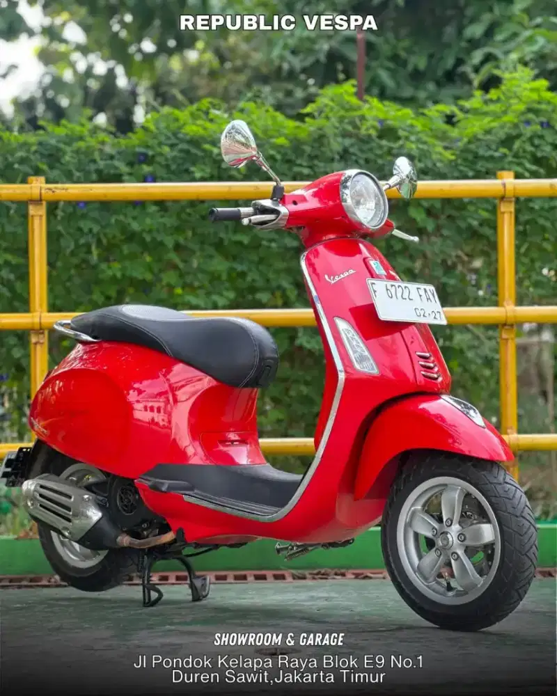 VESPA PRIMAVERA 150 IGET TAHUN 2016 PERFECT CONDITION