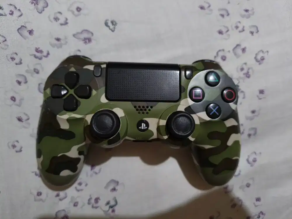 Stik PS4 ORI MESIN ARMY GREEN