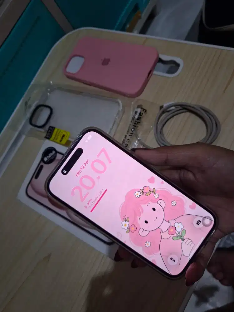 IPHONE 15 pink 128GB GDN