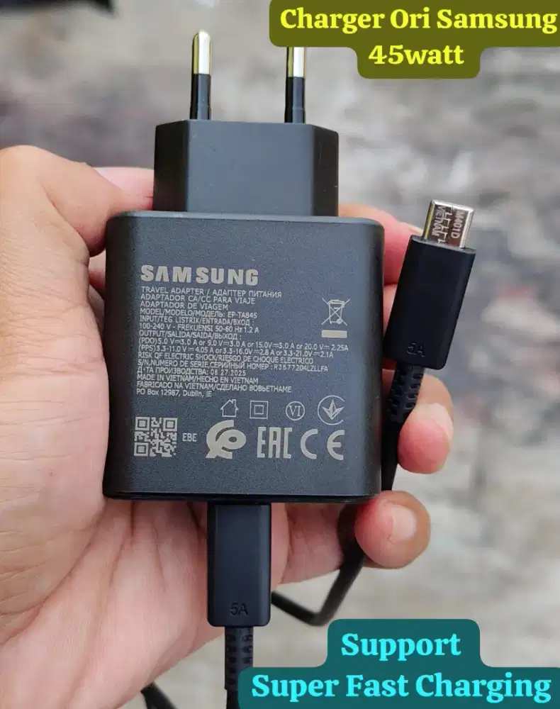 Charger Original Samsung 45watt