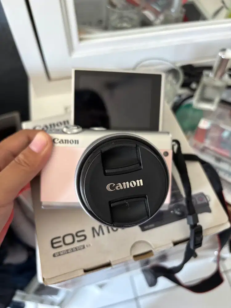 Dijual!!! Camera CANNON M100 PINK second NO MINUSS!!