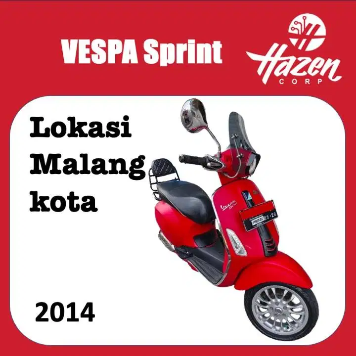 Vespa Sprint 2014 Lokasi Malang Kota by HAZEN