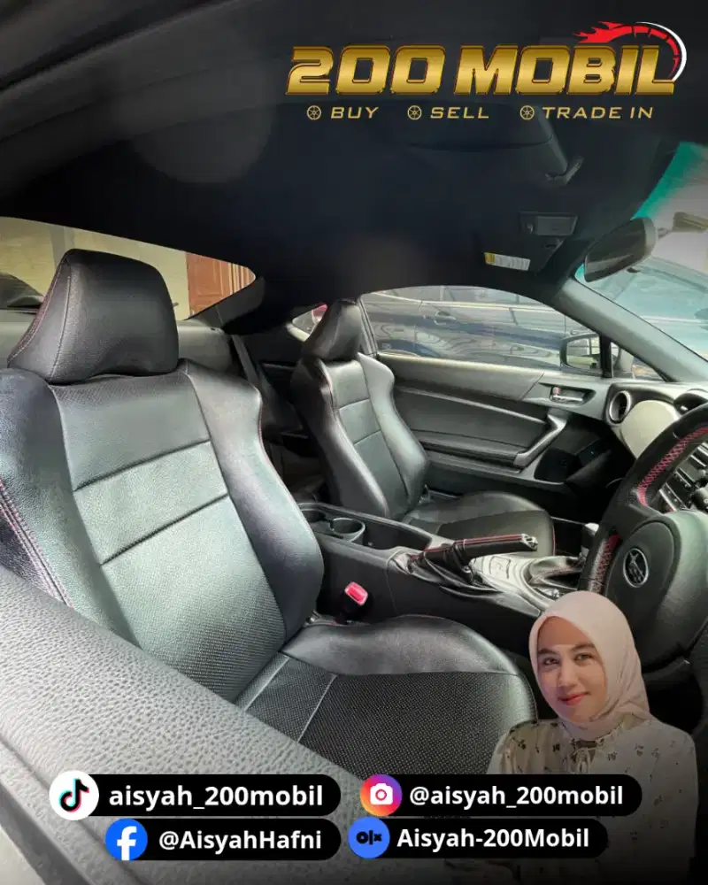 [Plat B] Subaru BRZ A/T 2013, Biru