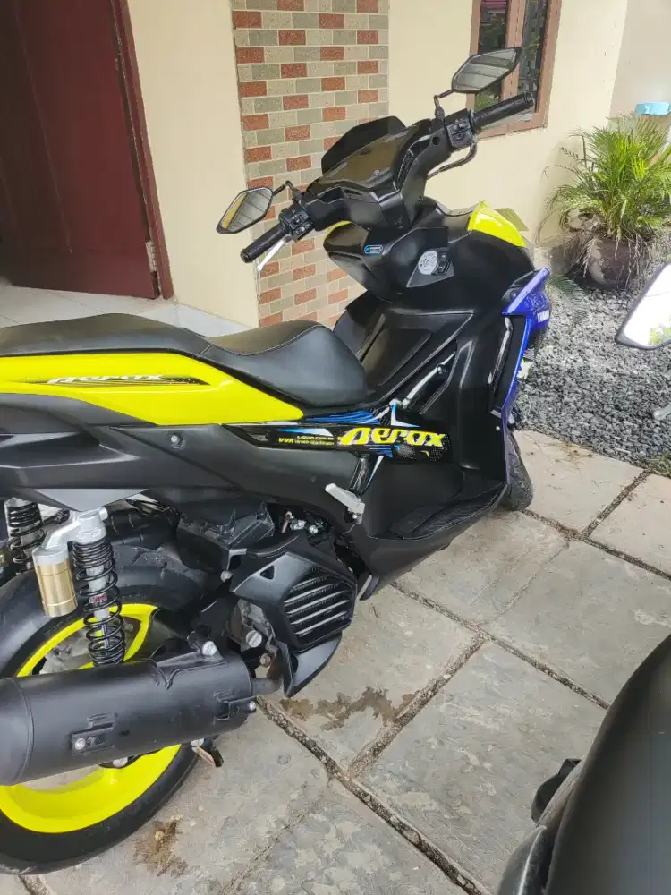 Yamaha erox yelow blue