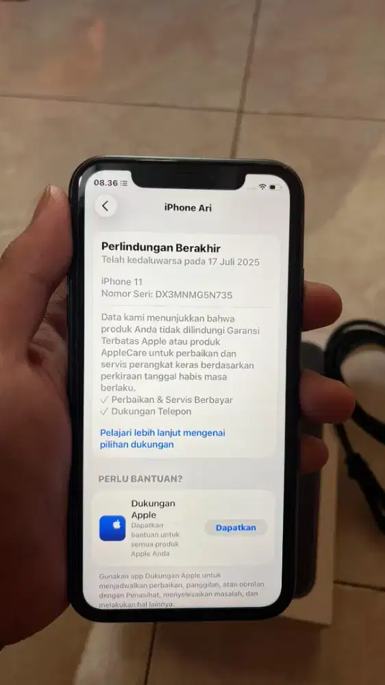 iphone 11 ibox 64 fulset ori lengkap mulus  segel nominus