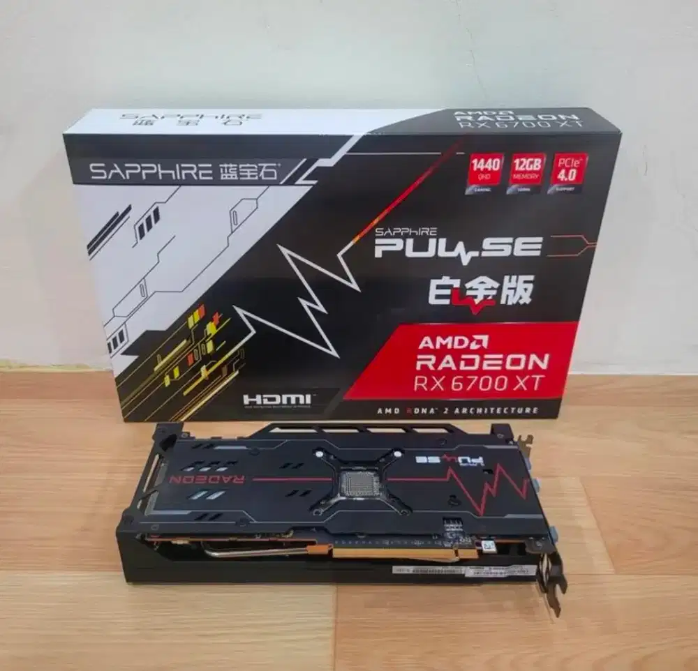 GPU AMD RX6700XT 12GB GDDR6 Saphirepulse