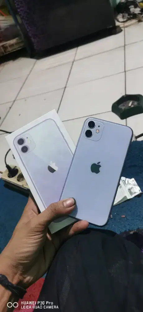 Iphone 11 128gb lengkap mulus