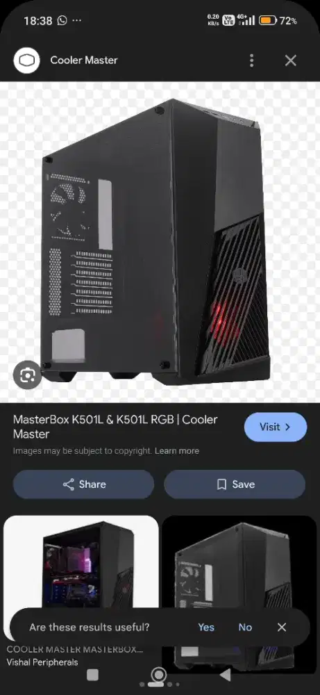 Casing Cooler Master Full Tower Case PC Gaming Jual Cepat Murah