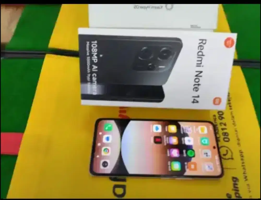 Redmi Note14 Ram 8/256 gb mulus no minus gransi activ lengkap