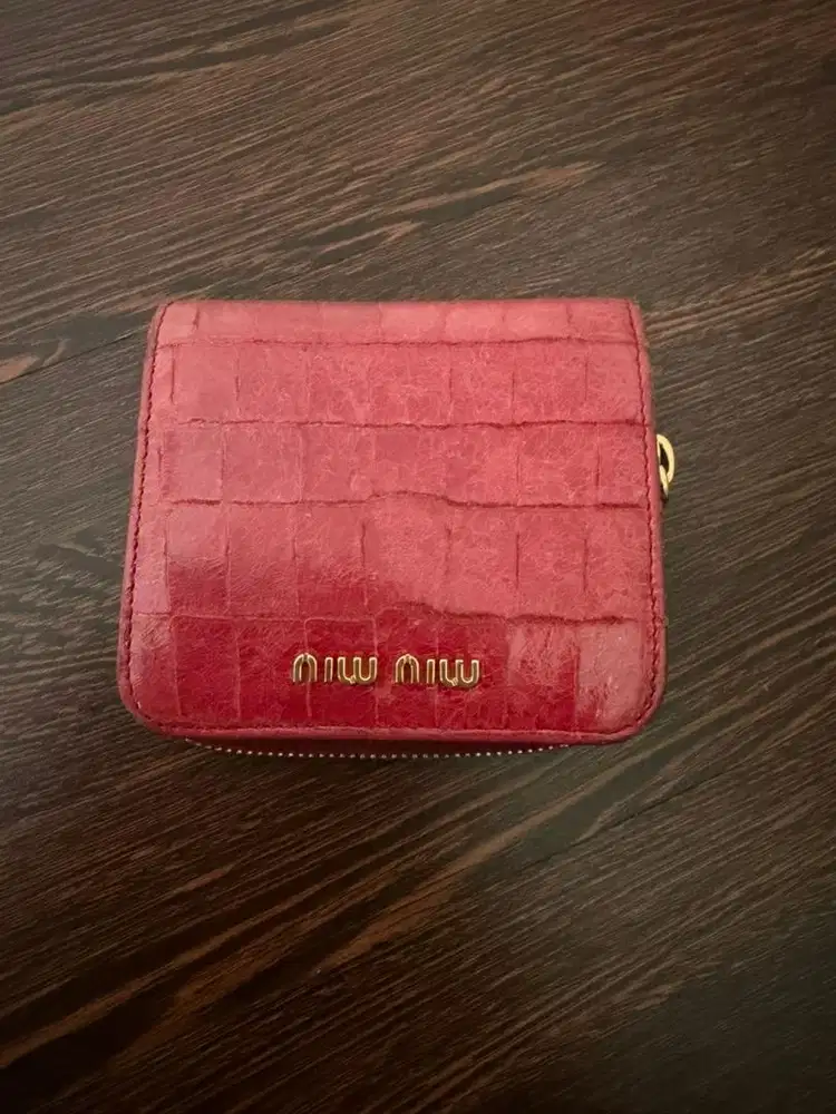 Dompet miu miu authentic