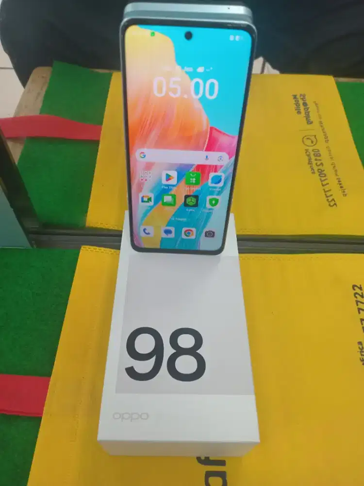 Oppo A98 5G Ram 8/256 Gb mulus no minus lengkap normal
