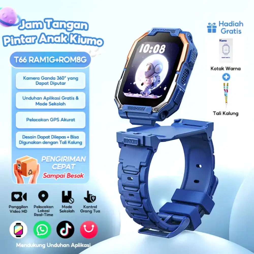 Kiumo Jam Tangan Smartwatch Hp