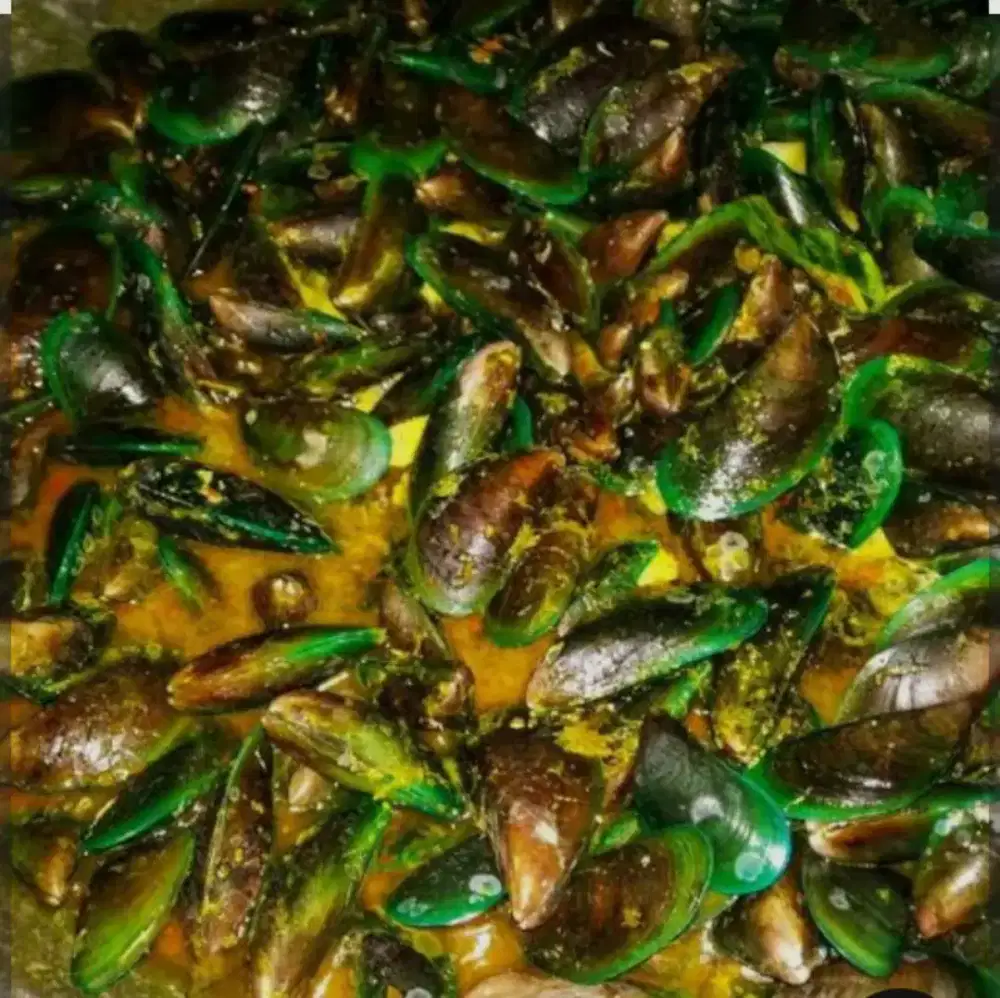 Tumis kerang ijo