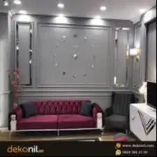 GYPSUM Pasang Partisi Kantor Pakai Aluminium Alumunium - Kaca - Gypsum