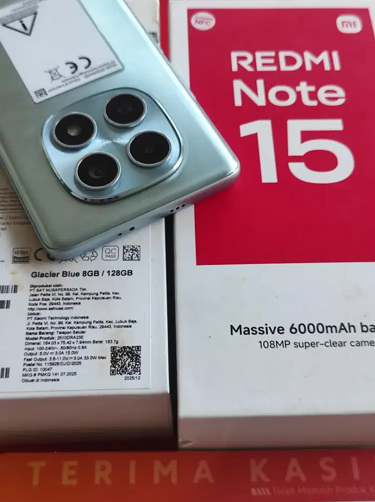 XIAOMI REDMI NOTE 15 8/128 GB