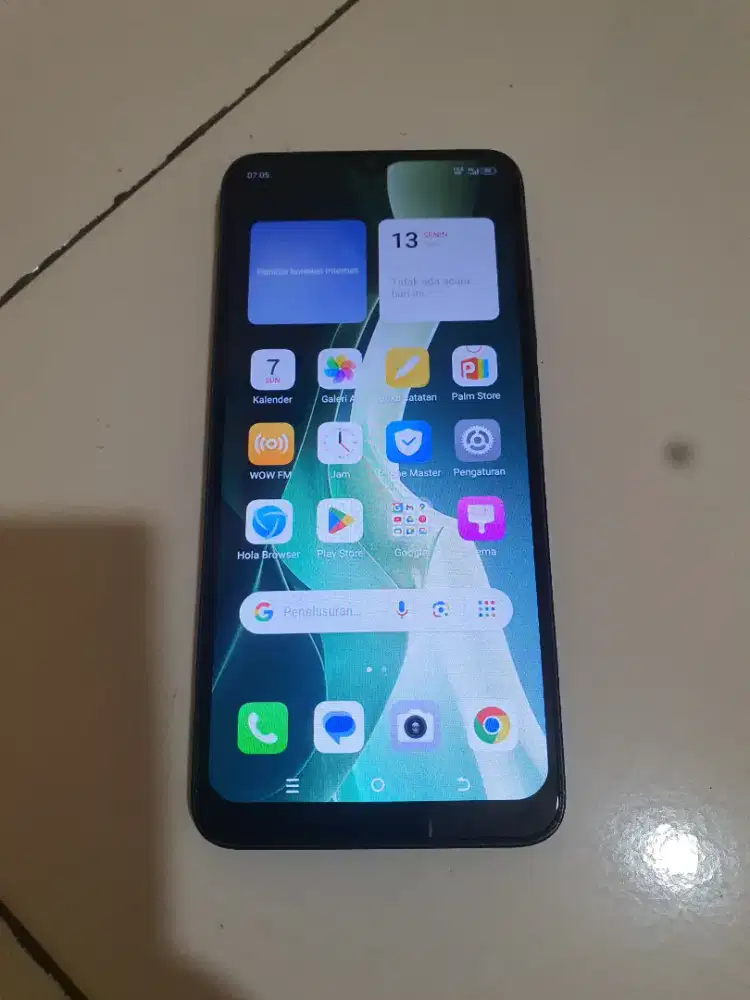 Dijual hp itel A50, ram 4+4/64, versi android 14, batangan