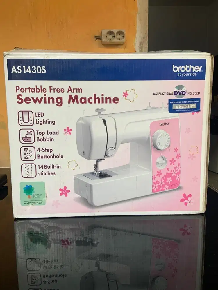 Mesin Jahit Portable merek Brother seri AS 1430S