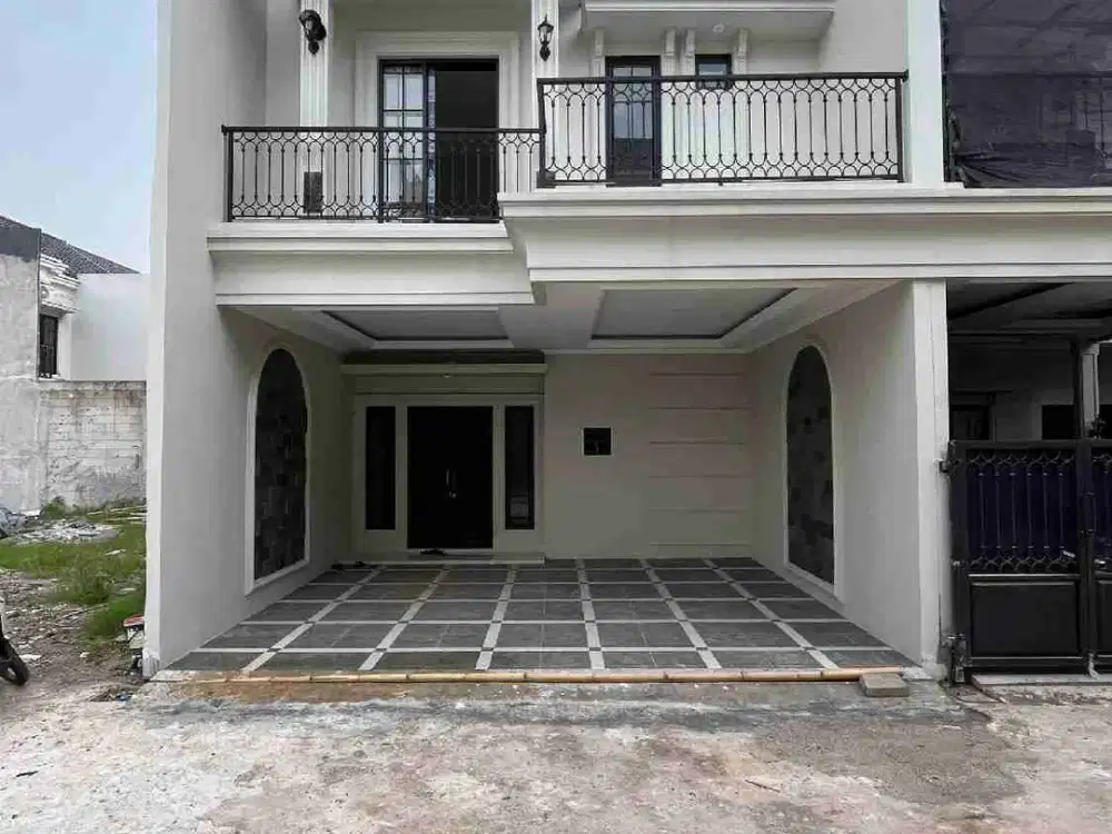 Rumah 2 lantai mewah nempel alun alun grand depok city