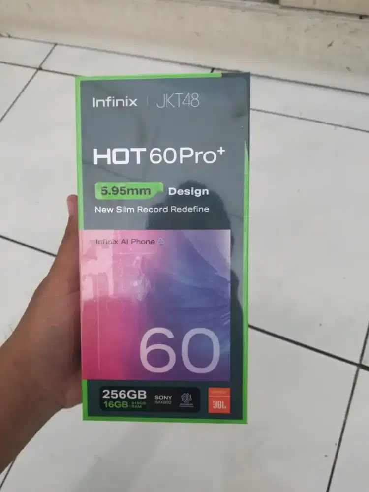 Infinix hot 60 pro+ (8/256) new spesial promo