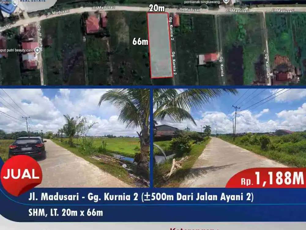 Tanah hook tepi jalan