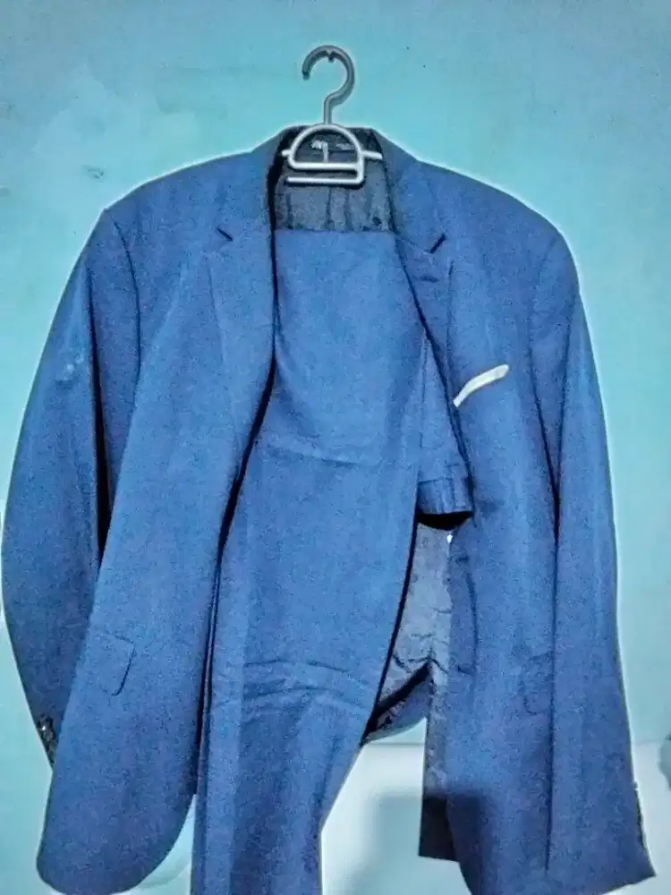 Jas set Zara Biru Navy