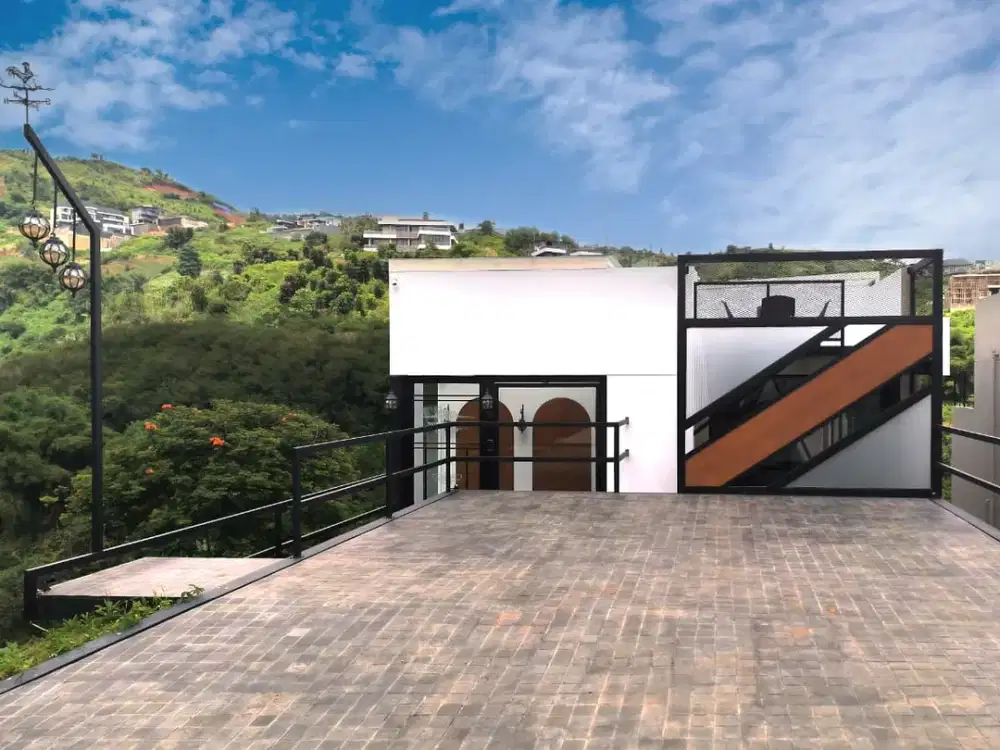 Rumah Fully Furnished Private Pool di Dago Village Bandung dan bisnis Airbnb nya