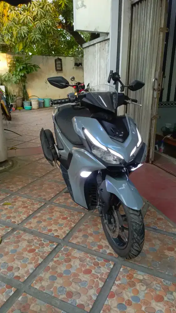 Aerox 2021 Warna Abu-abu ganteng dan mulus