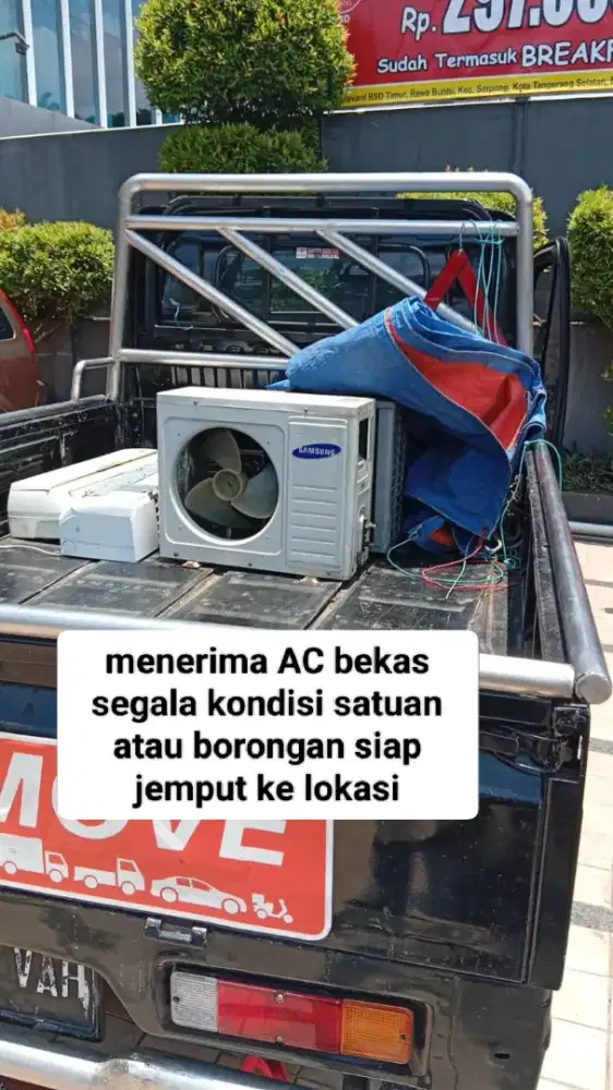 Terima AC bekas