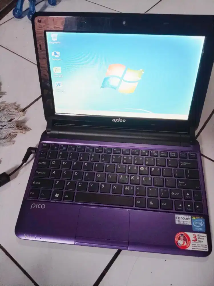Netbook Axioo Pico Intel D2500 ram ddr3