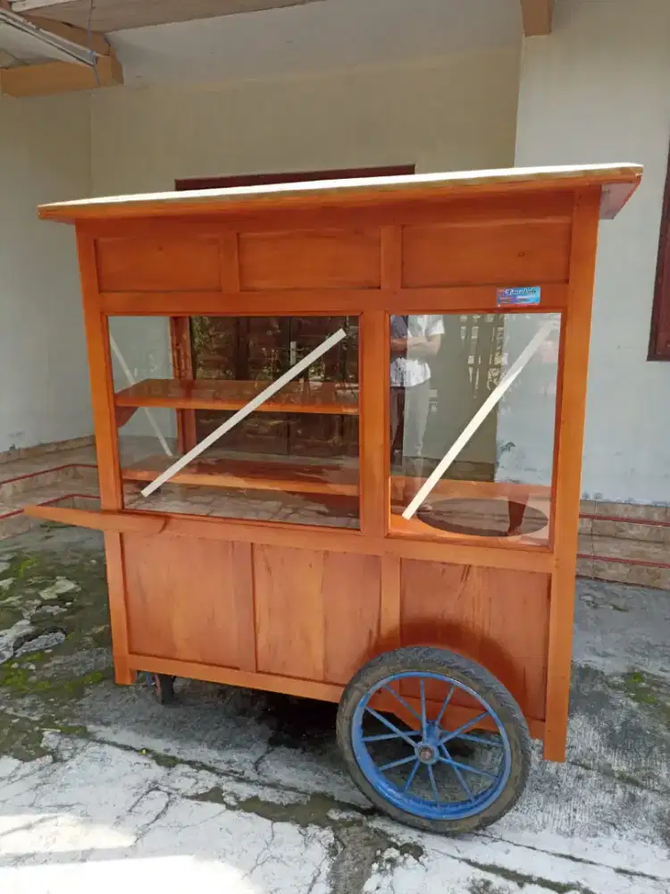 Gerobak Angkringan jg Melayani Pesanan Grobak Bakso Mie Bubur Sate dlL