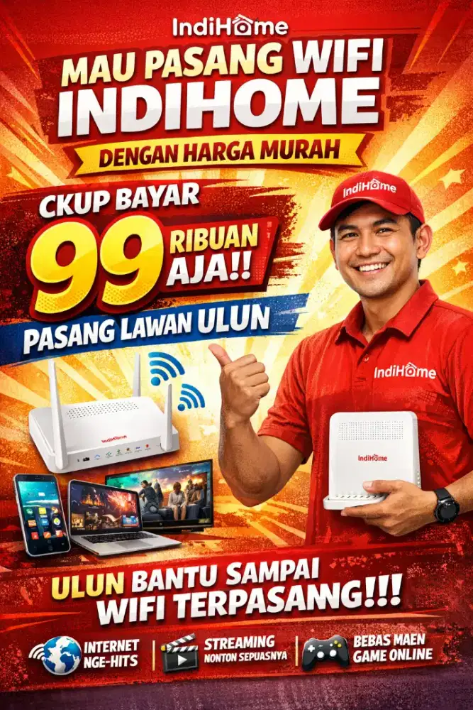 PROMO PASANG BARU INDIHOME