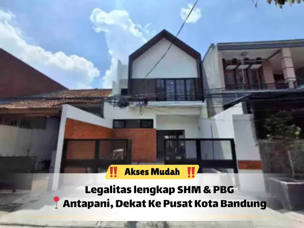Rumah Mewah 2 Lantai Antapani Bandung Siap Huni