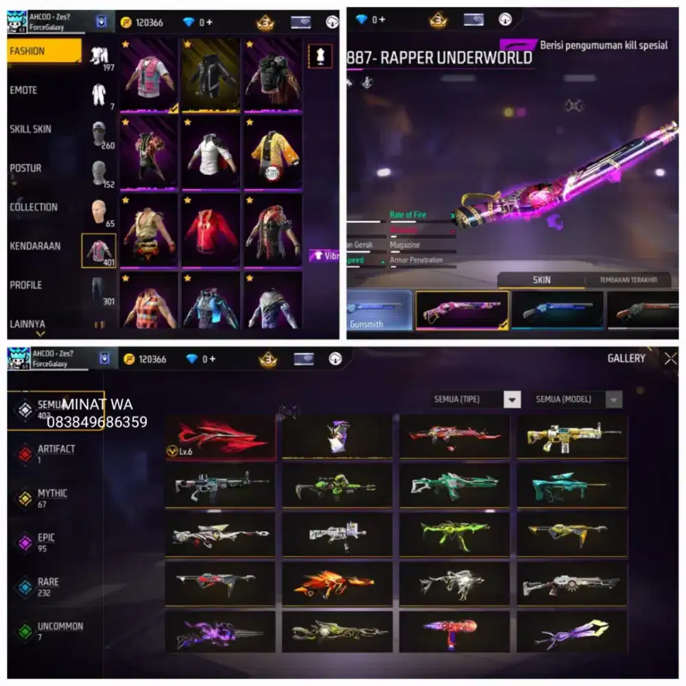 jual akun minat sung dm aj ya