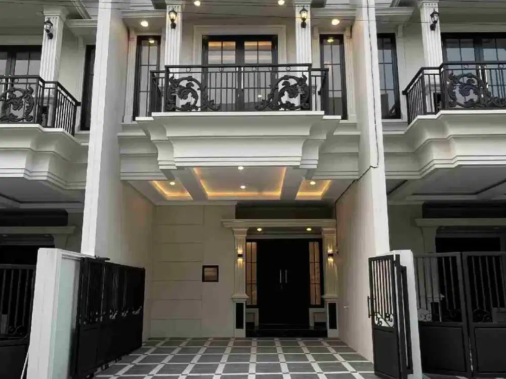 Rumah Mewah 2 lantai nuansa eropa lokasi di depok dalam perumahan keren