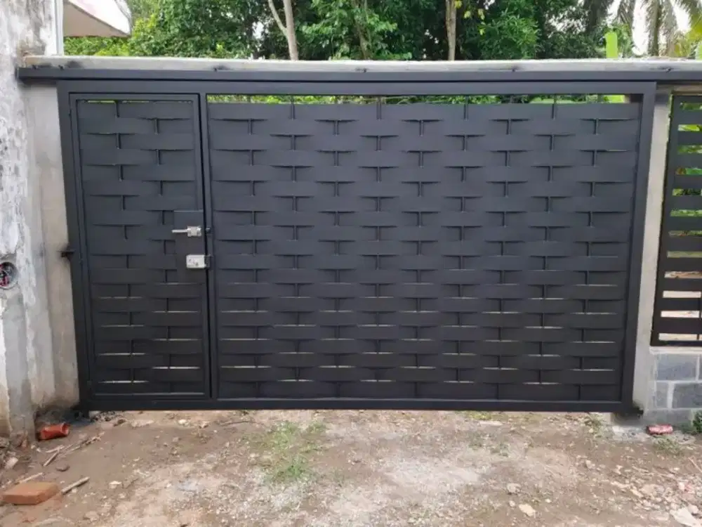 Pagar Anyaman Estetik