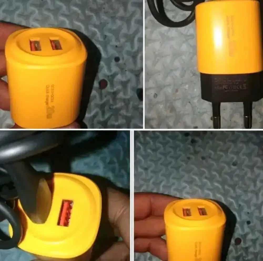 charger 2 lubang fast charging 20 watt