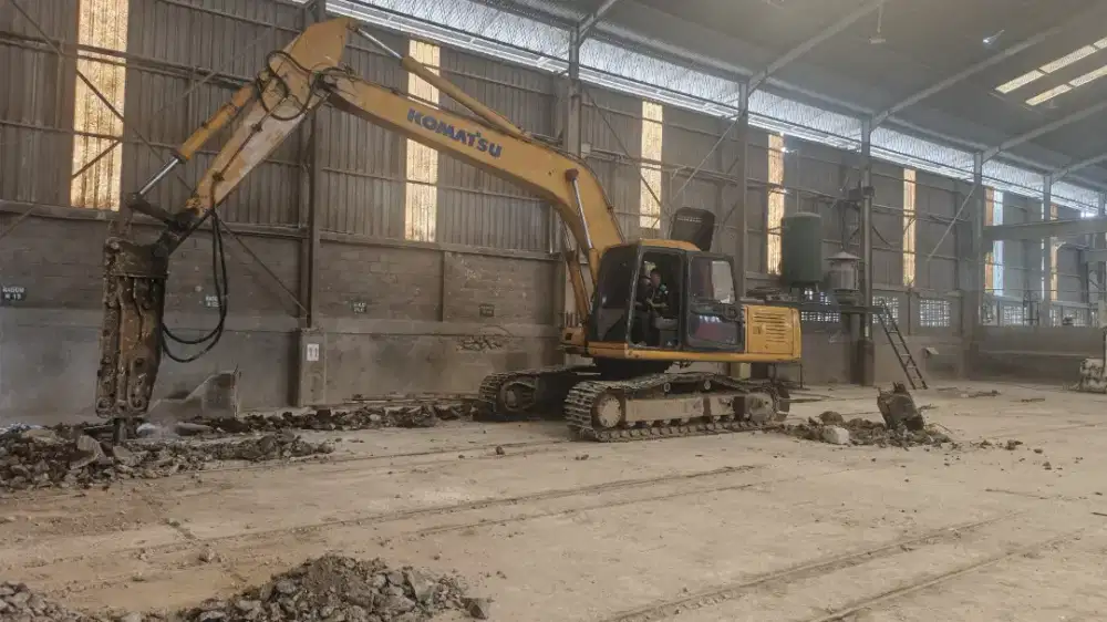 Jasa bongar bangunan dan pembersihan lahan