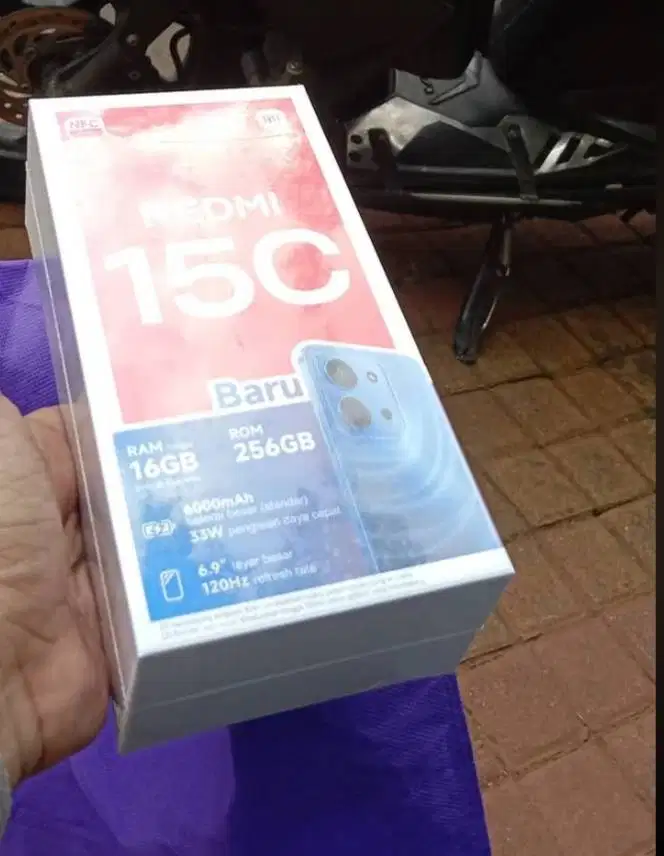 Jual hp baru redmi 15C