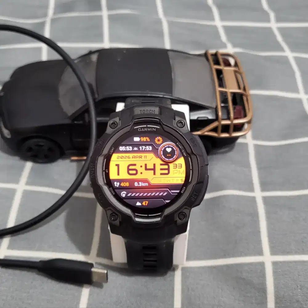 Garmin Instinct 3 Amoled 45mm Murah!