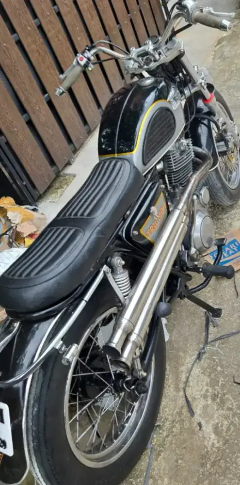 moge 400 cc yamaha sr x 400 motor custom british style